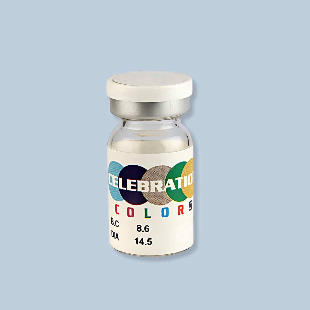 Yearly Tropical Turquoise Color Contact Lens by Celebration Colors