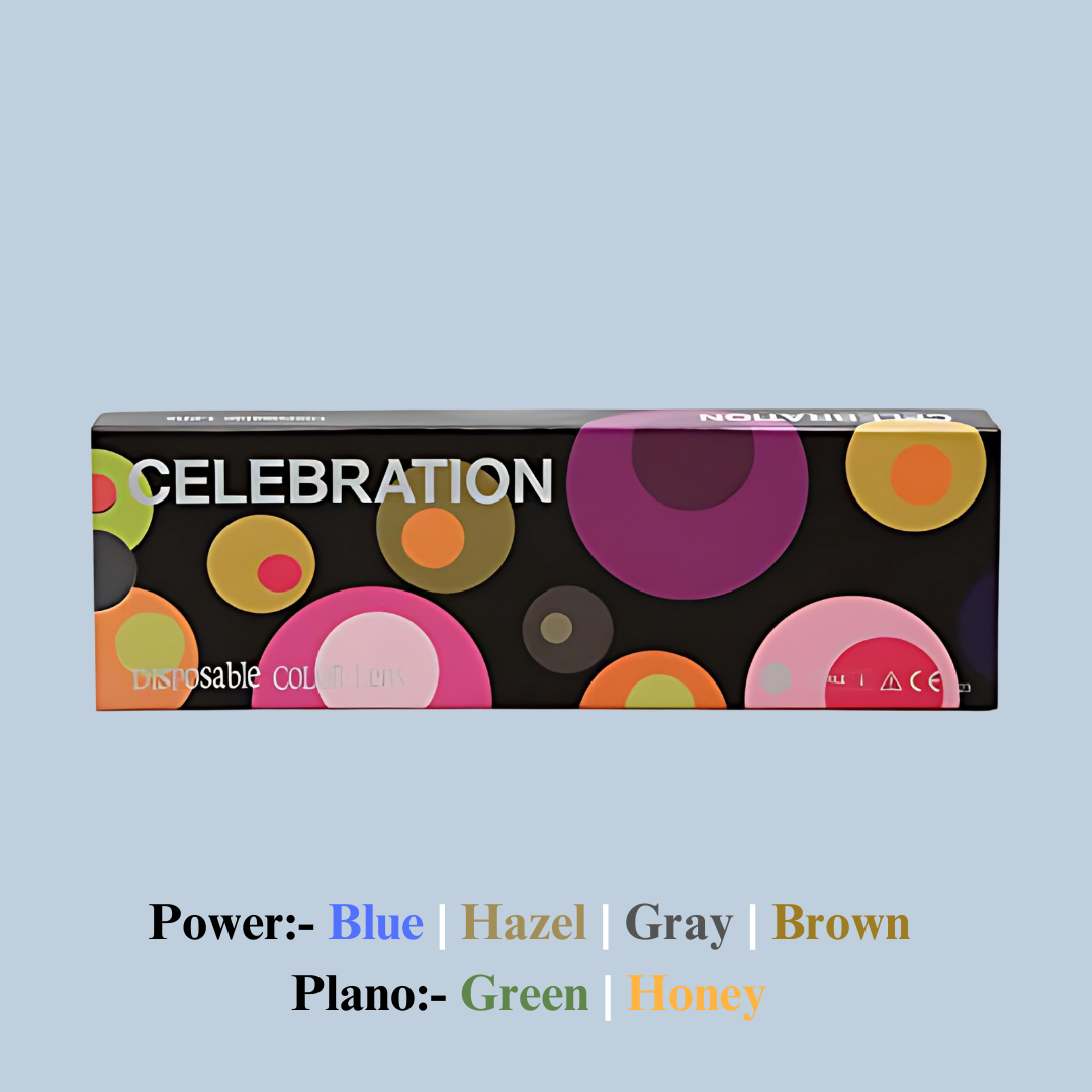 Celebration One Day Rainbow Mix Color Combo Lens (10 Lens/Box)