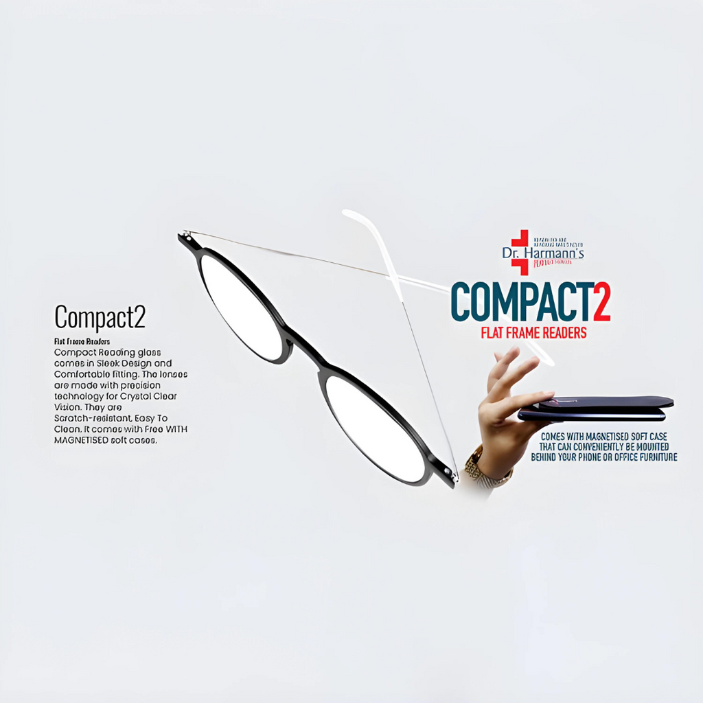 Optical Duniya Dr. Harmanns reading glasses Compact2 Convenient for Travel