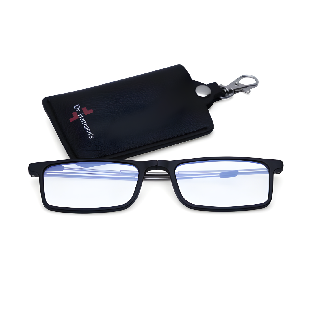 Optical Duniya Closeup of Dr. Harmanns reading glasses Compact3 device