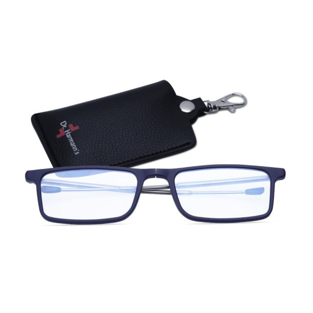 Optical Duniya Closeup of Dr. Harmanns reading glasses Compact3 buttons