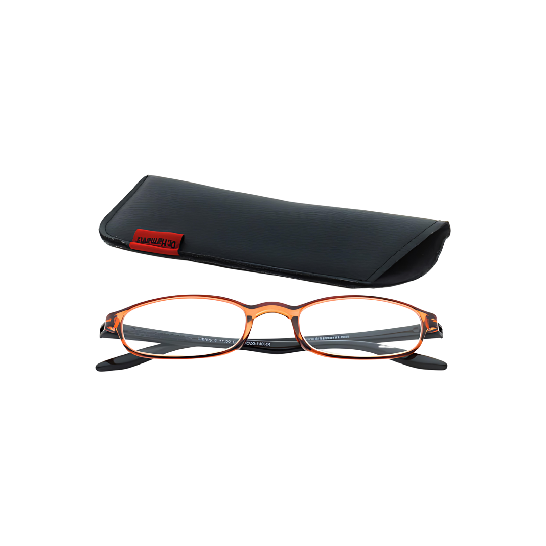 Optical Duniya Dr. Harmanns reading glasses Library6 with a magnifying glass