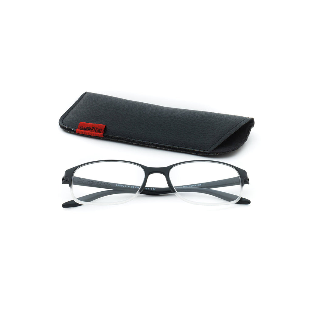 Reading Glasses Library8 by Optical Duniya with stylish tortoiseshell frames