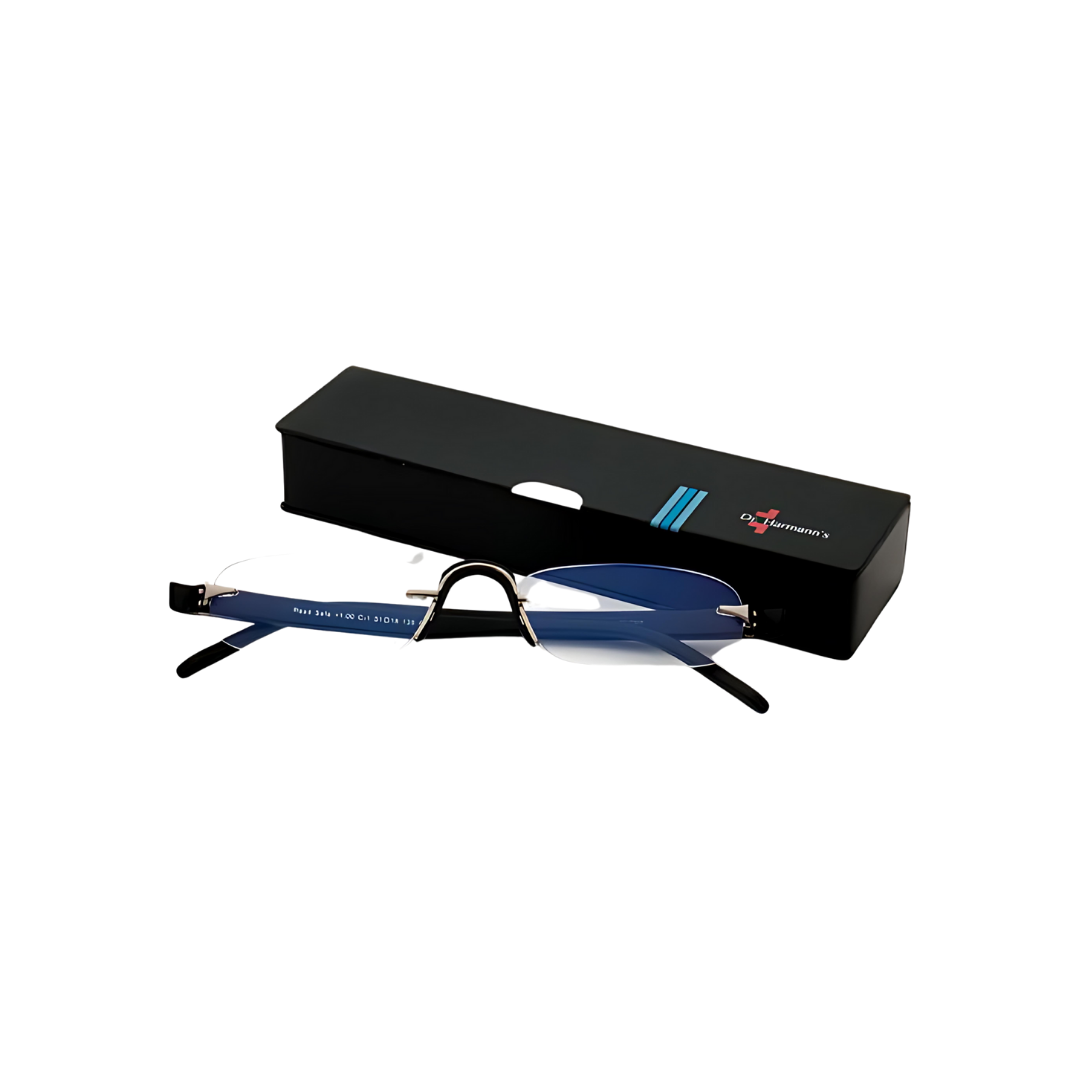 Optical Duniya Dr. Harmanns reading glasses ReadSafe Blue Block for digital eye strain