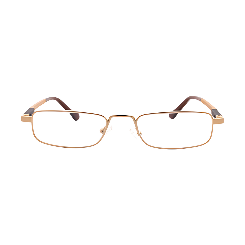 Optical Duniya Dr. Harmanns reading glasses iReadTwo with a newspaper