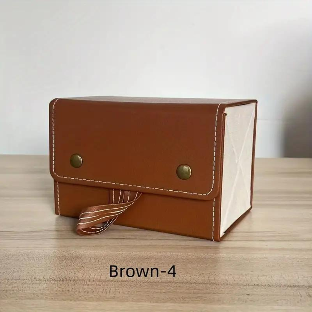 Top-down view of the Optical Duniya Locker, highlighting its spacious compartments for sunglasses storage.