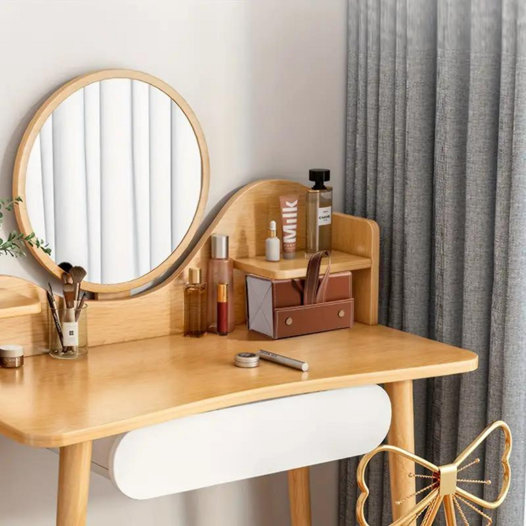 Lifestyle shot featuring the Optical Duniya Locker placed on a shelf or tabletop, organizing sunglasses in a stylish manner.