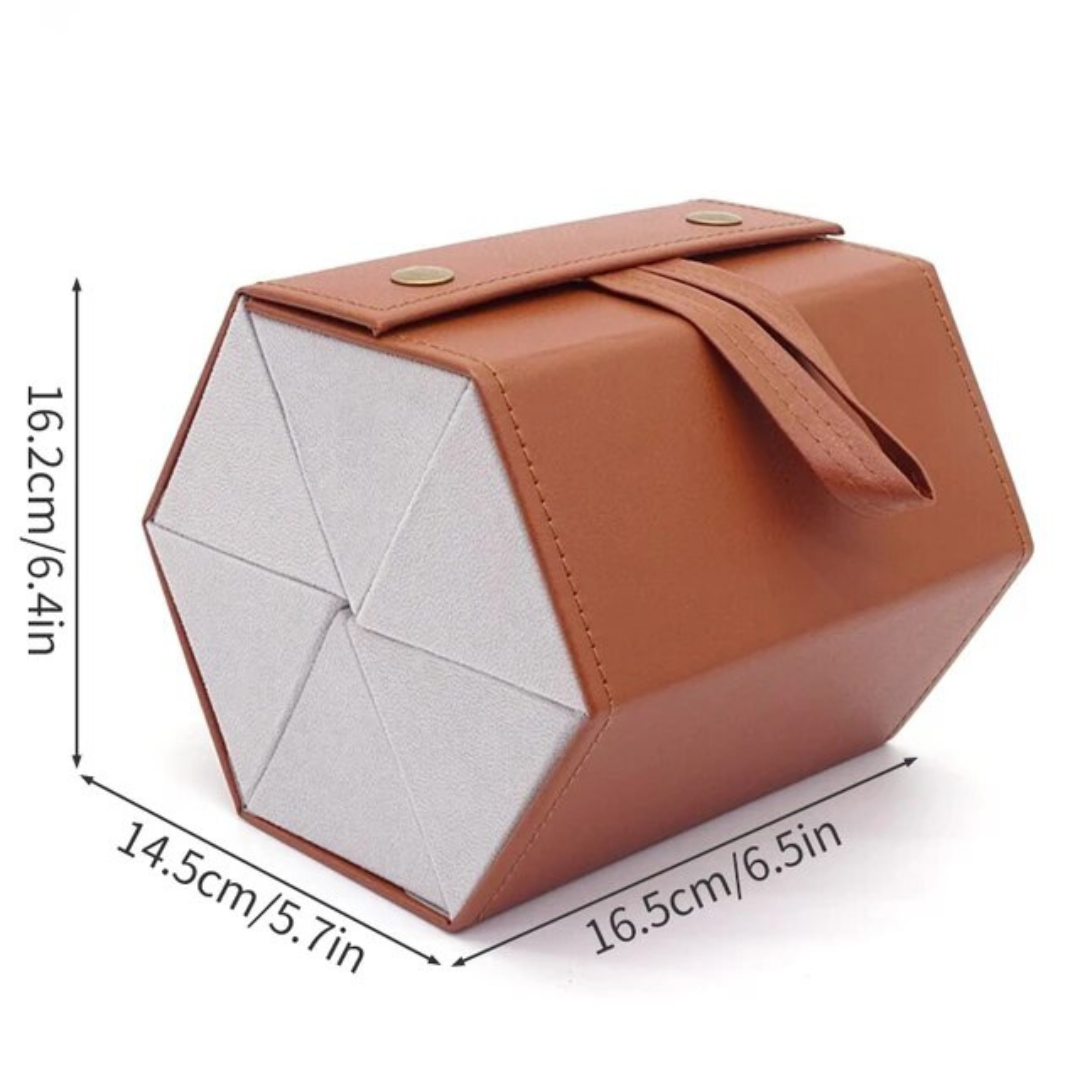 Optical Duniya Elegant Sunglass Organizer: Six dividers for keeping your shades in place