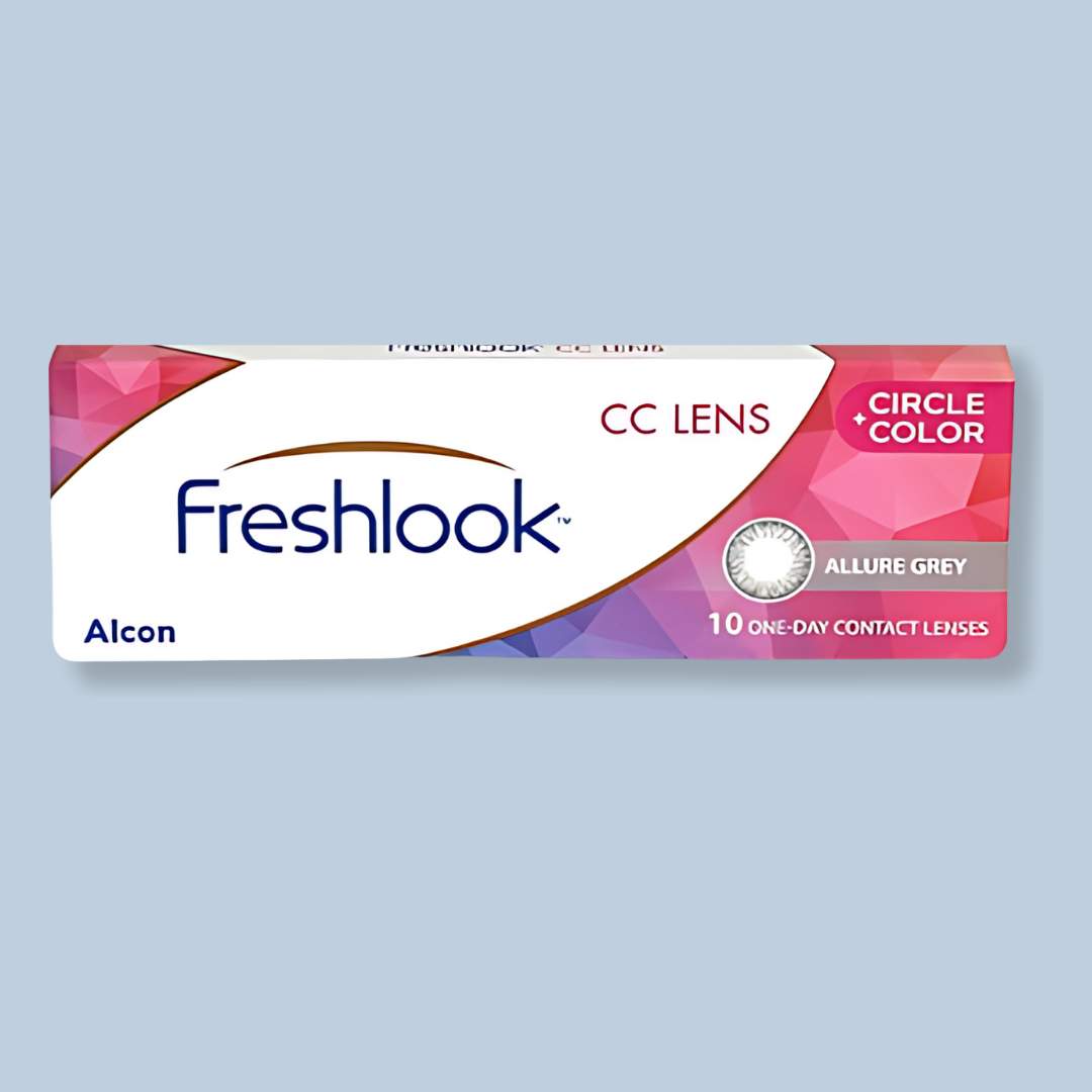 Optical Duniya introduces enchanting Amethyst Purple FRESHLOOK CC Allure Color One Day lenses.