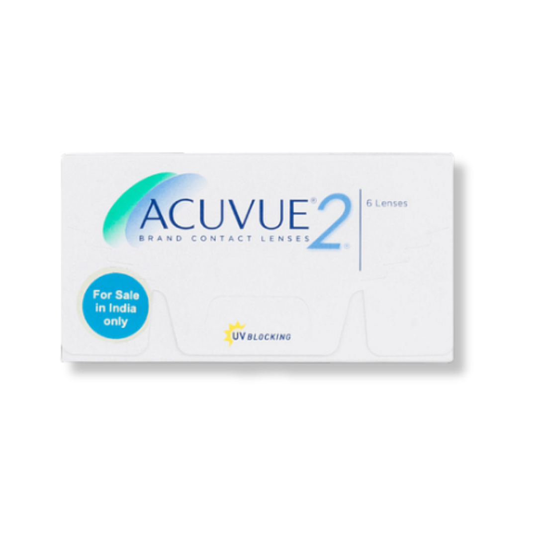 Optical Duniya: Close-up of Johnson & Johnson Acuvue2 lenses