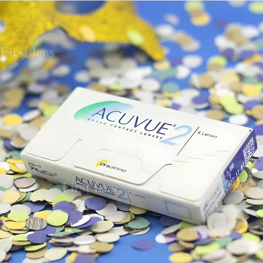 Optical Duniya: Illustration of Johnson & Johnson Acuvue2 lenses by Optical Duniya