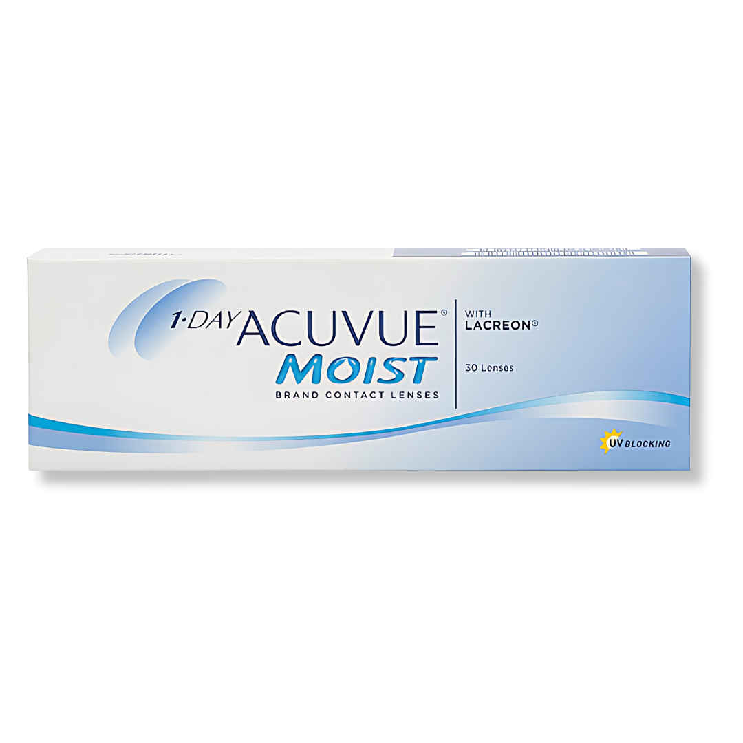 Optical Duniya: Close-up of Moist Acuvue lenses