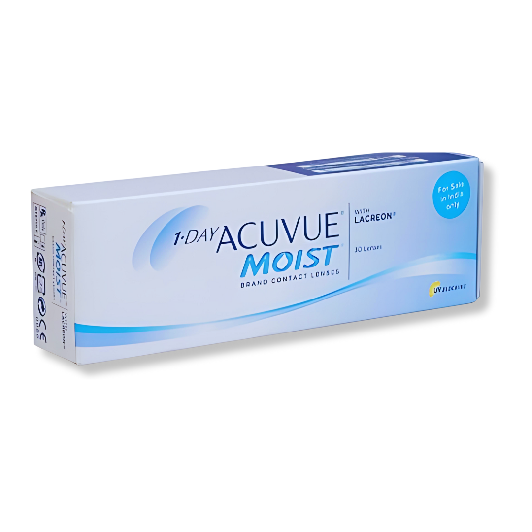 Optical Duniya: Packaging of Moist Acuvue lenses