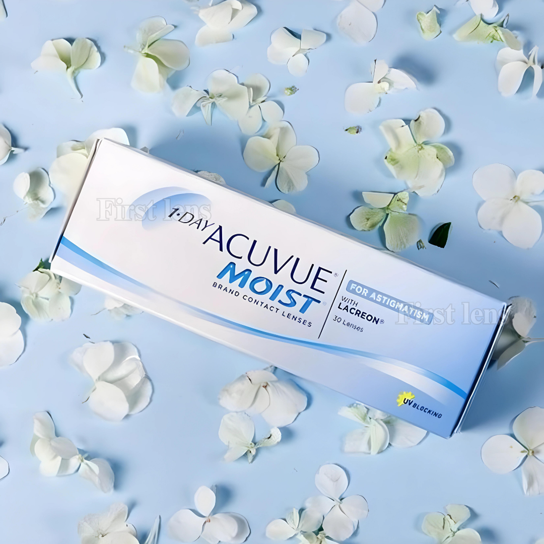 Optical Duniya: Illustration of Johnson & Johnson 1-Day Acuvue Moist for Astigmatism lenses by Optical Duniya
