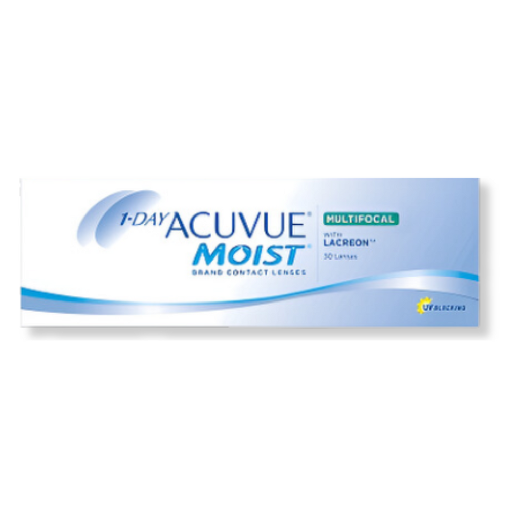Optical Duniya: Close-up of Johnson & Johnson 1-Day Acuvue Moist Multifocal contact lenses