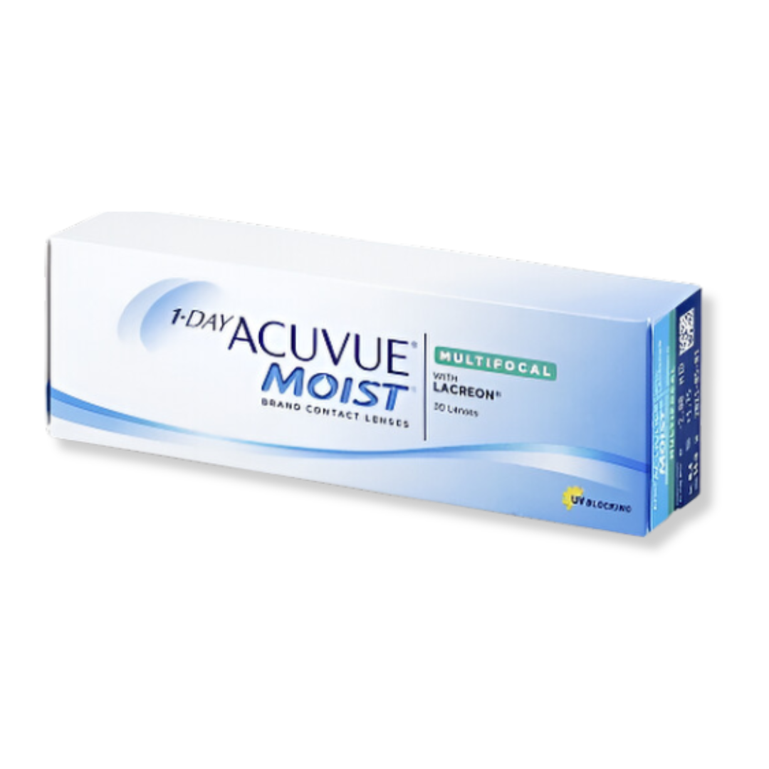 Optical Duniya: Packaging of Johnson & Johnson 1-Day Acuvue Moist Multifocal contact lenses