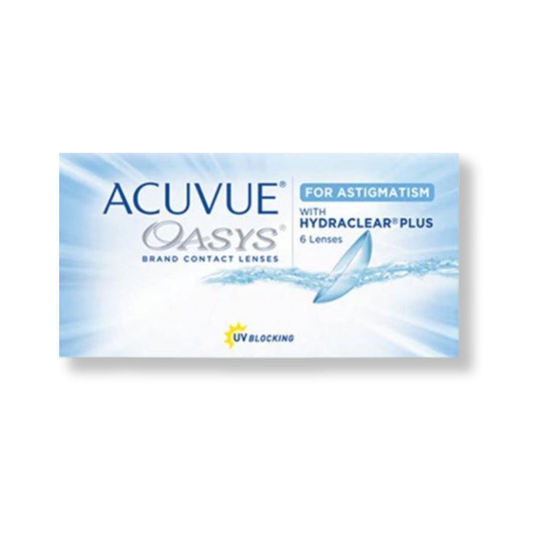 Optical Duniya: Close-up of Acuvue Oasys for Astigmatism contact lenses