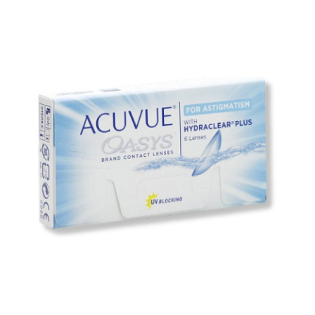 Optical Duniya: Packaging of Acuvue Oasys for Astigmatism lenses