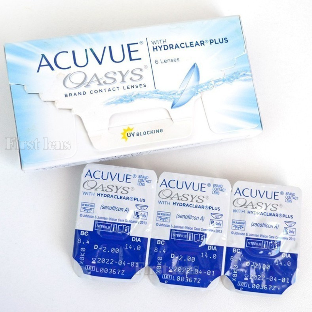 Optical Duniya: Illustration of Johnson & Johnson Acuvue Oasys Hydraclear Plus lenses by Optical Duniya