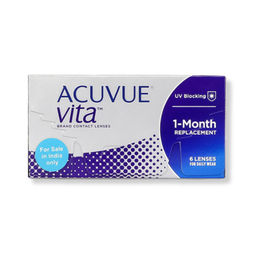 Optical Duniya: Close-up of Johnson & Johnson Acuvue Vita lenses