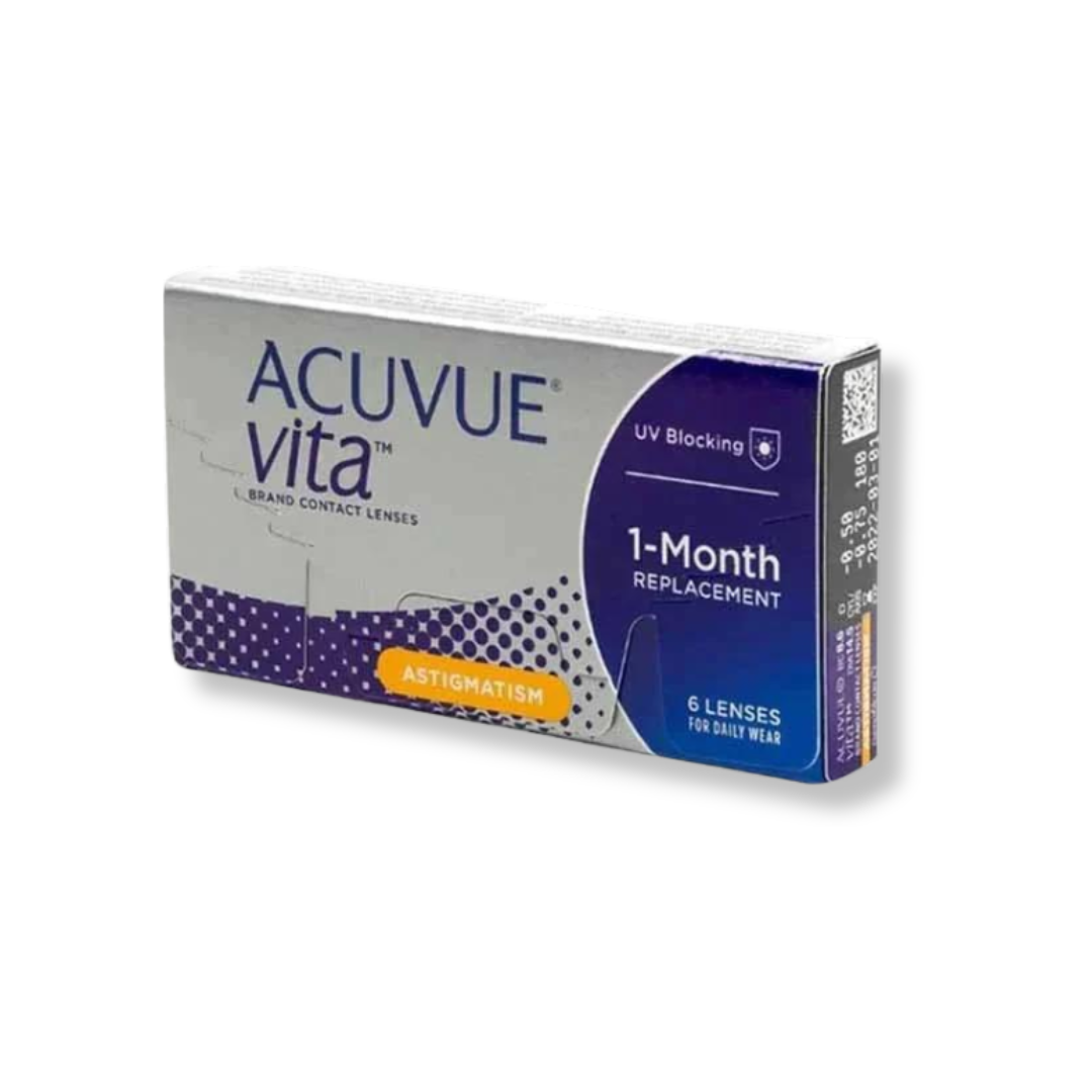 Optical Duniya: Packaging of Johnson & Johnson Acuvue Vita Toric lenses