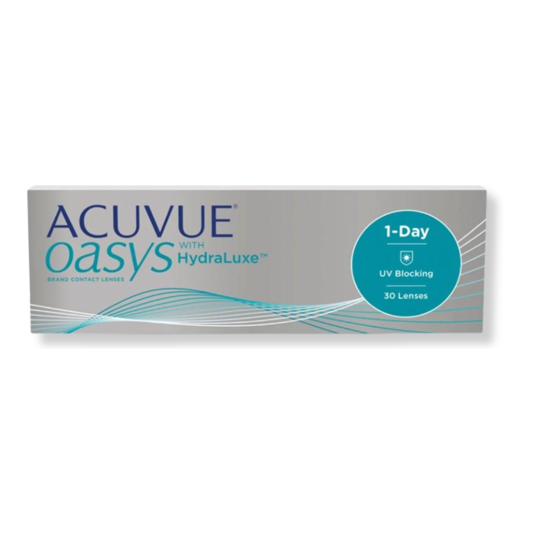 Optical Duniya: Close-up of Acuvue Oasys 1 Day with HydraLuxe Technology lenses