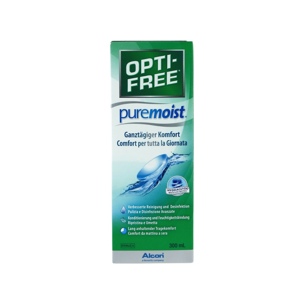 Optical Duniya Alcon Opti Free Pure Moist 300ml bottle