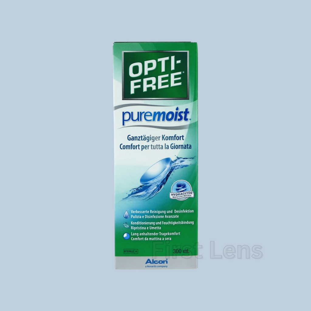Optical Duniya Close-up of Opti Free Pure Moist Solution