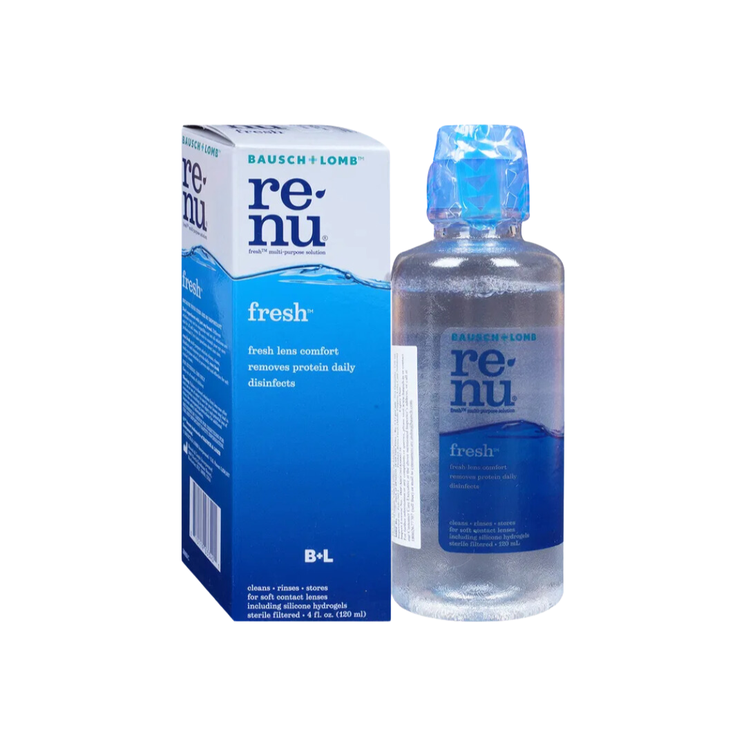Optical Duniya Renu Fresh Lens Solution 120ml bottle