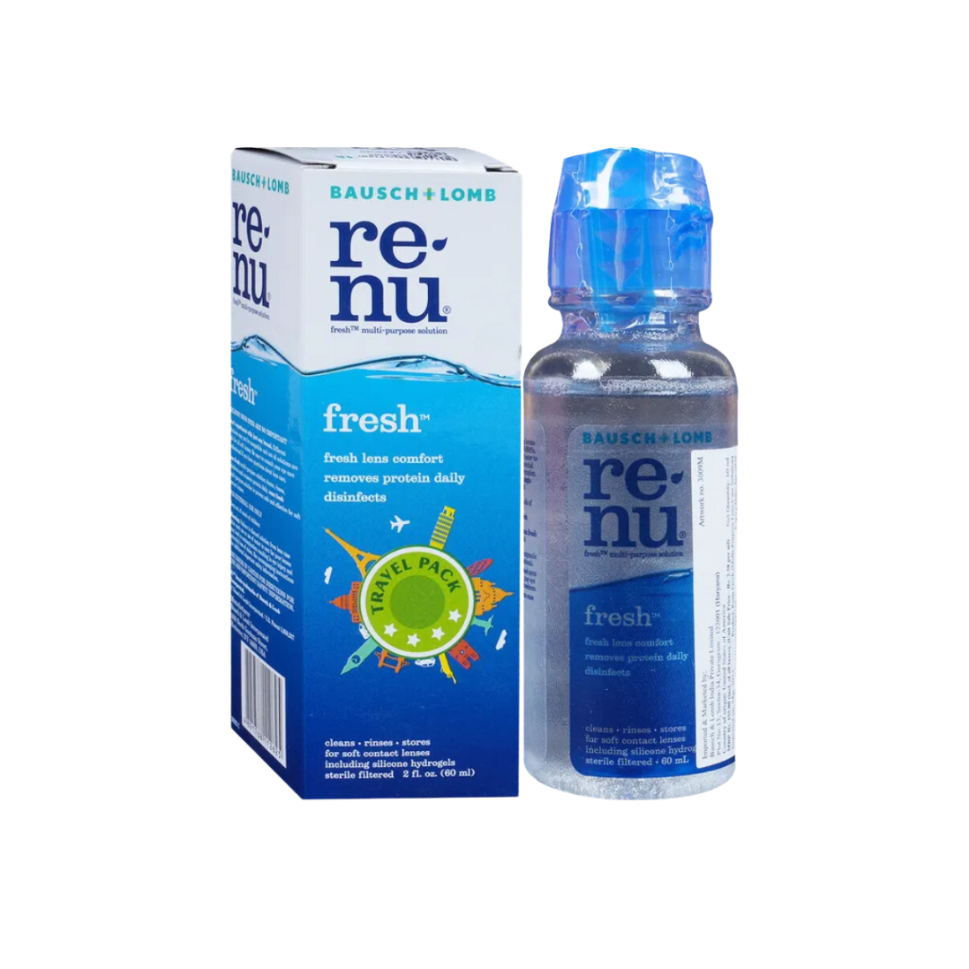 Optical Duniya Renu Fresh Lens Solution 60ml bottle